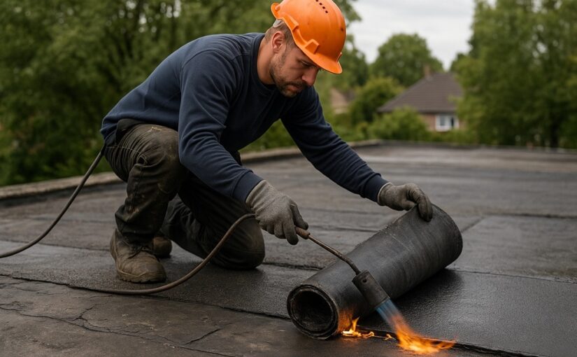 Bitumen dak vervangen Hilversum