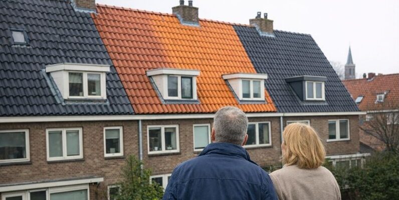 Verschillden dakpannen kleuren